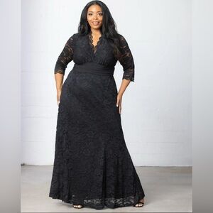 Kiyonna Lace Evening Gown